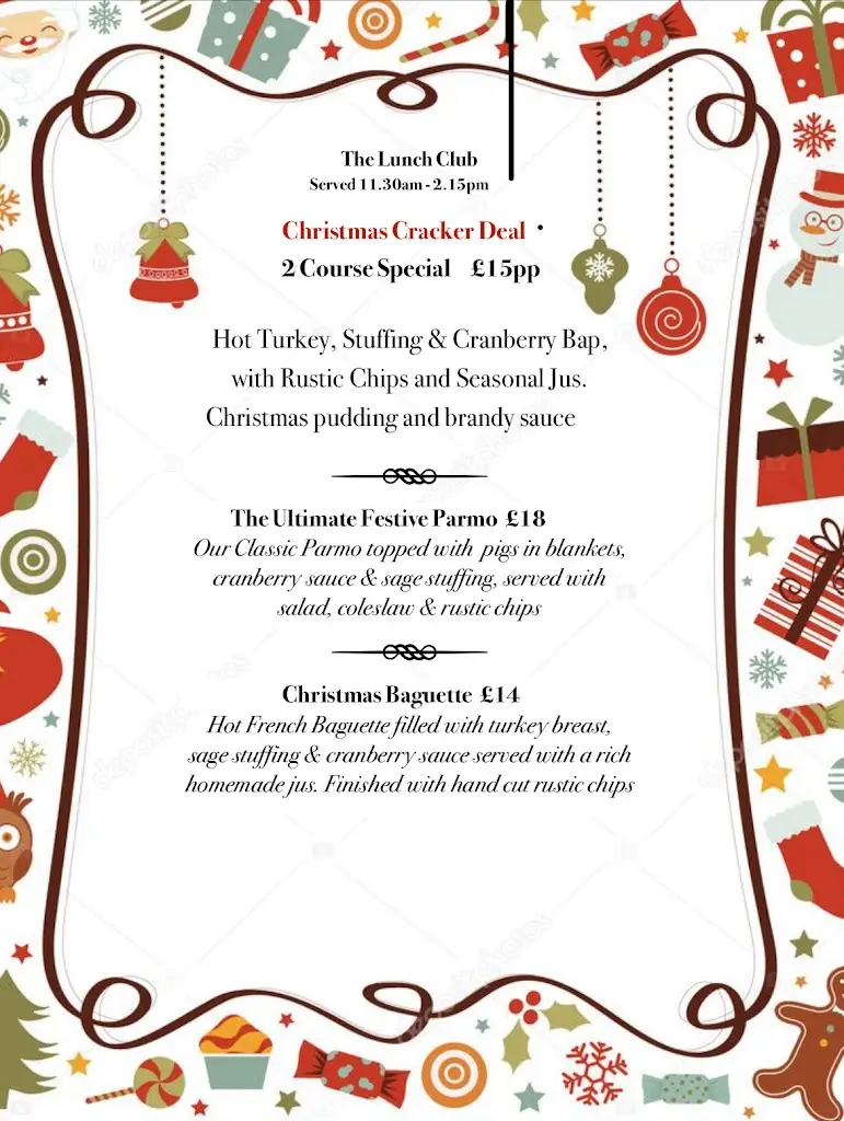 Menu_Valentine's Restaurant_Barnard Castle_image_1