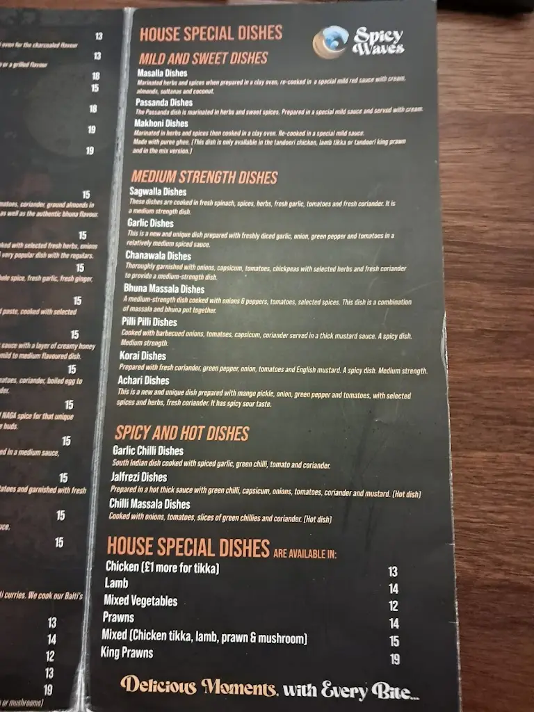 Menu_Spicy Waves_Lytham St Annes_image_2