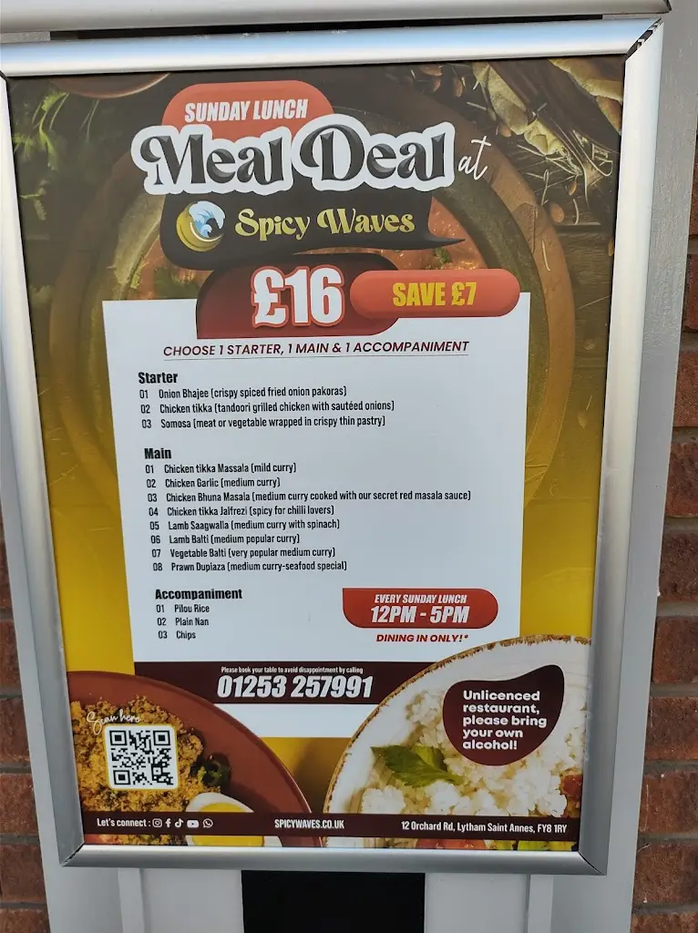 Menu_Spicy Waves_Lytham St Annes_image_4
