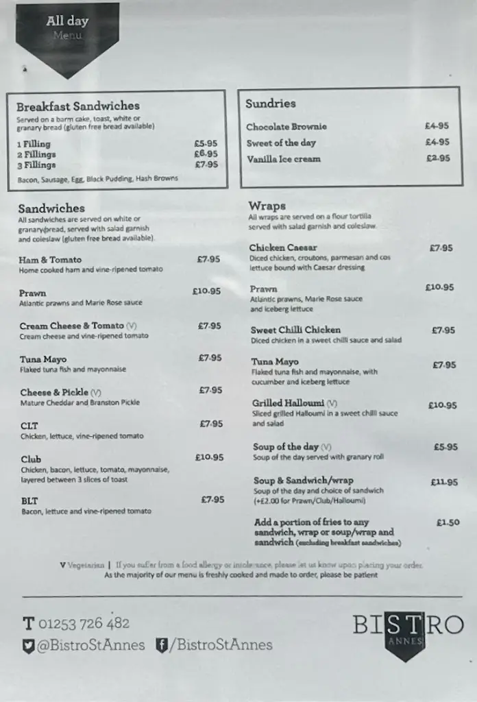 Menu_Bistro St Annes_Lytham St Annes_image_2