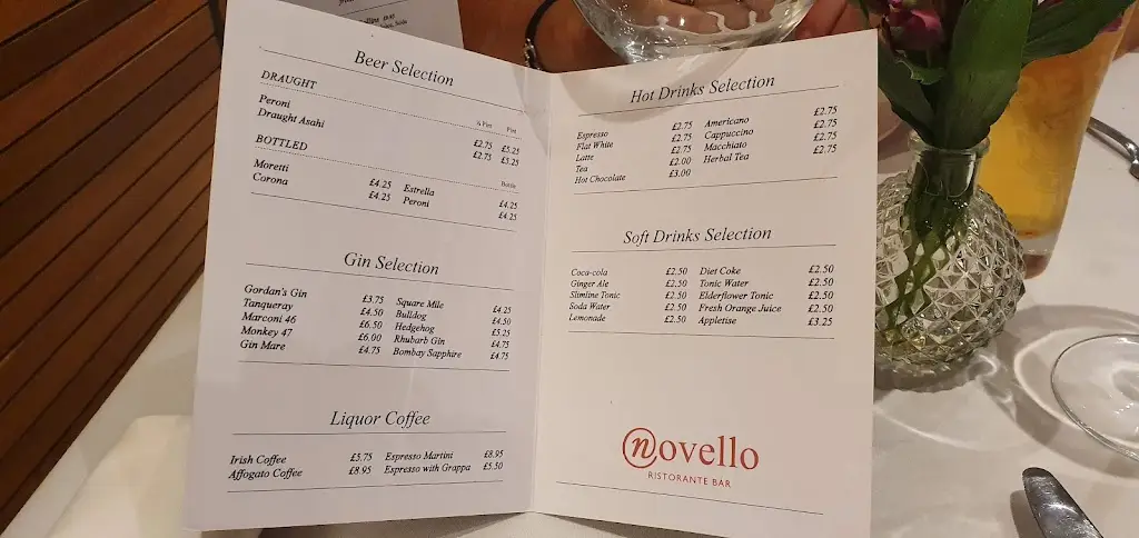 Menu_Novello_Lytham St Annes_image_3