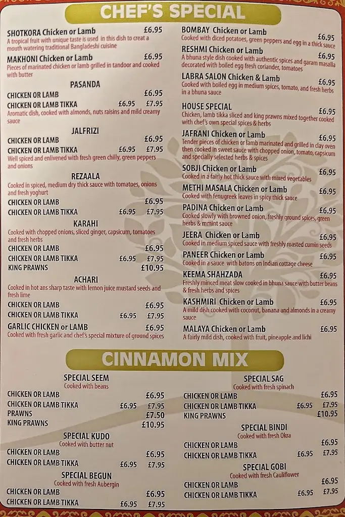 Menu_The Cinnamon Tree_Mangotsfield_image_1