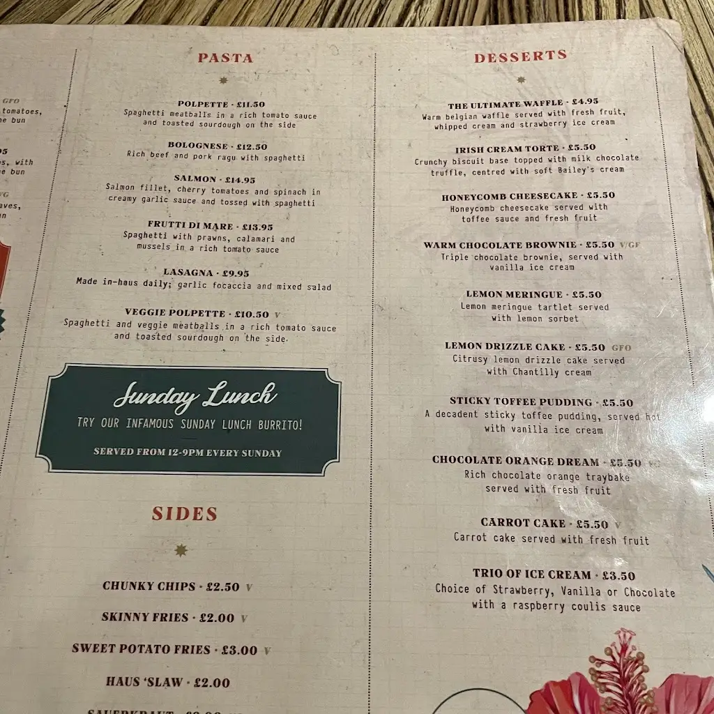 Menu_Tap Haus_Mansfield Woodhouse_image_4