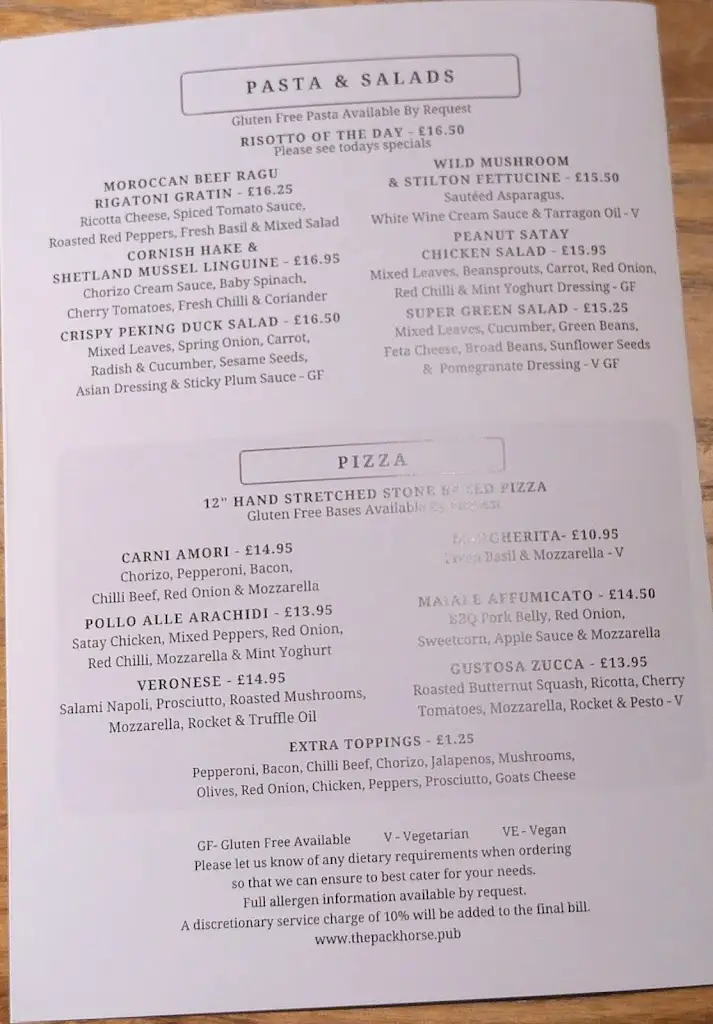 Menu_The Packhorse_Marcham_image_3
