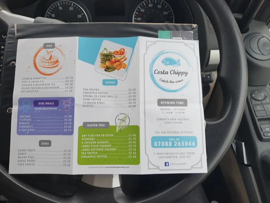 Menu_Costa Chippy_Marchwood_image_2
