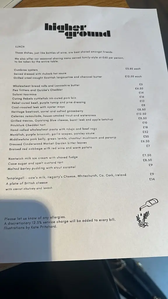 Menu_Higher Ground_Manchester_image_4