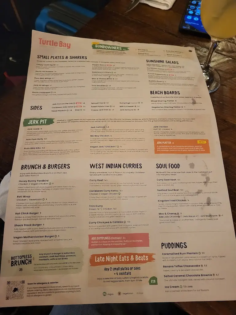 Menu_Turtle Bay Manchester Northern Quarter_Manchester_image_2