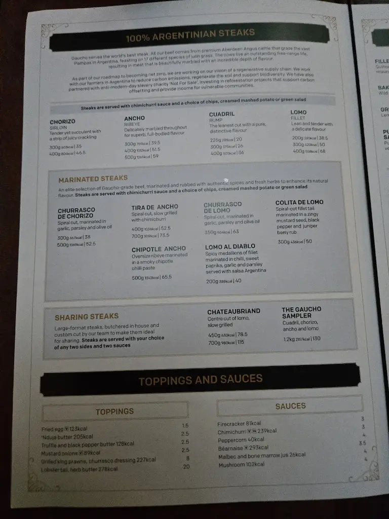 Menu_Gaucho Manchester_Manchester_image_4