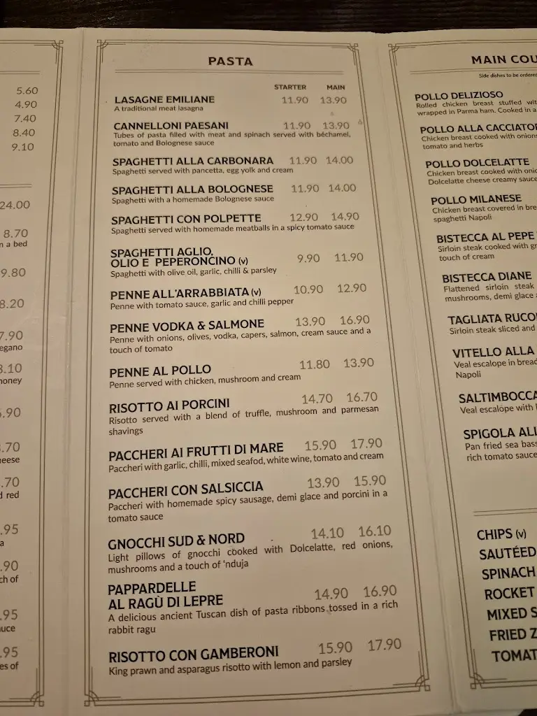 Menu_Vincenzo Trattoria_Manchester_image_3