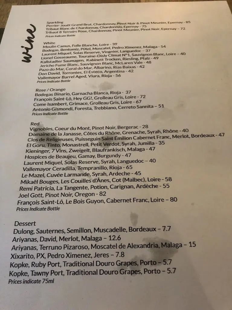 Menu_10 Tib Lane_Manchester_image_1