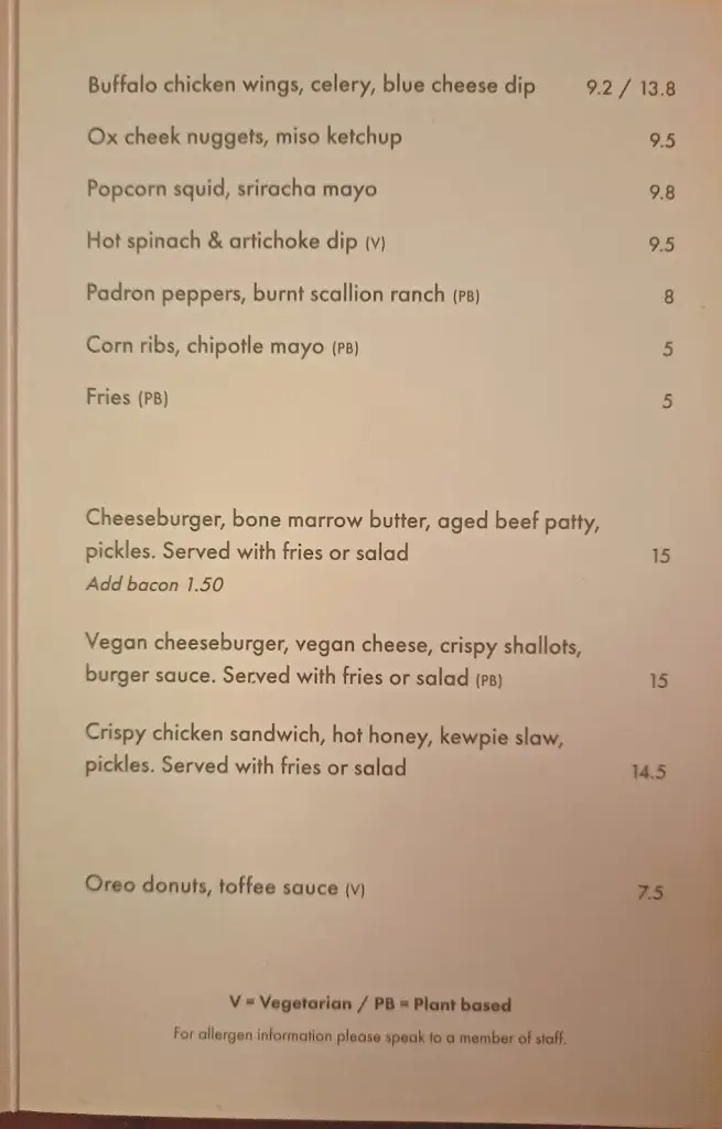 Menu_The Blues Kitchen Manchester_Manchester_image_4