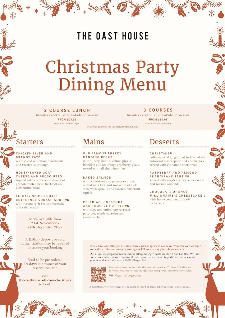 Menu_The Oast House - Manchester_Manchester_immagine_4