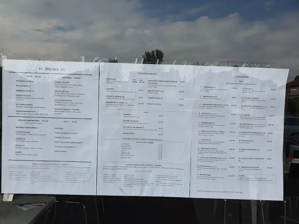 Menu_Di Scala Pizzeria Napoletana_Maghull_immagine_3