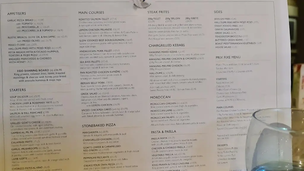 Menu_Ego at The Punchbowl, Sefton, Liverpool_Maghull_image_1