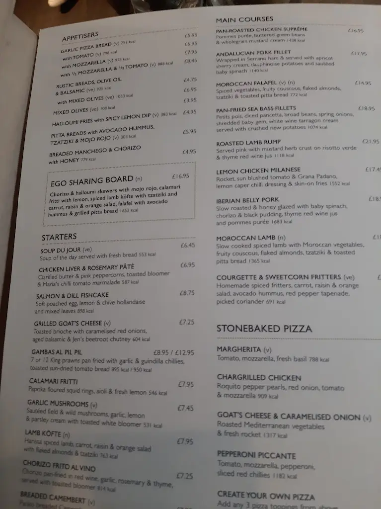 Menu_Ego at The Punchbowl, Sefton, Liverpool_Maghull_image_3