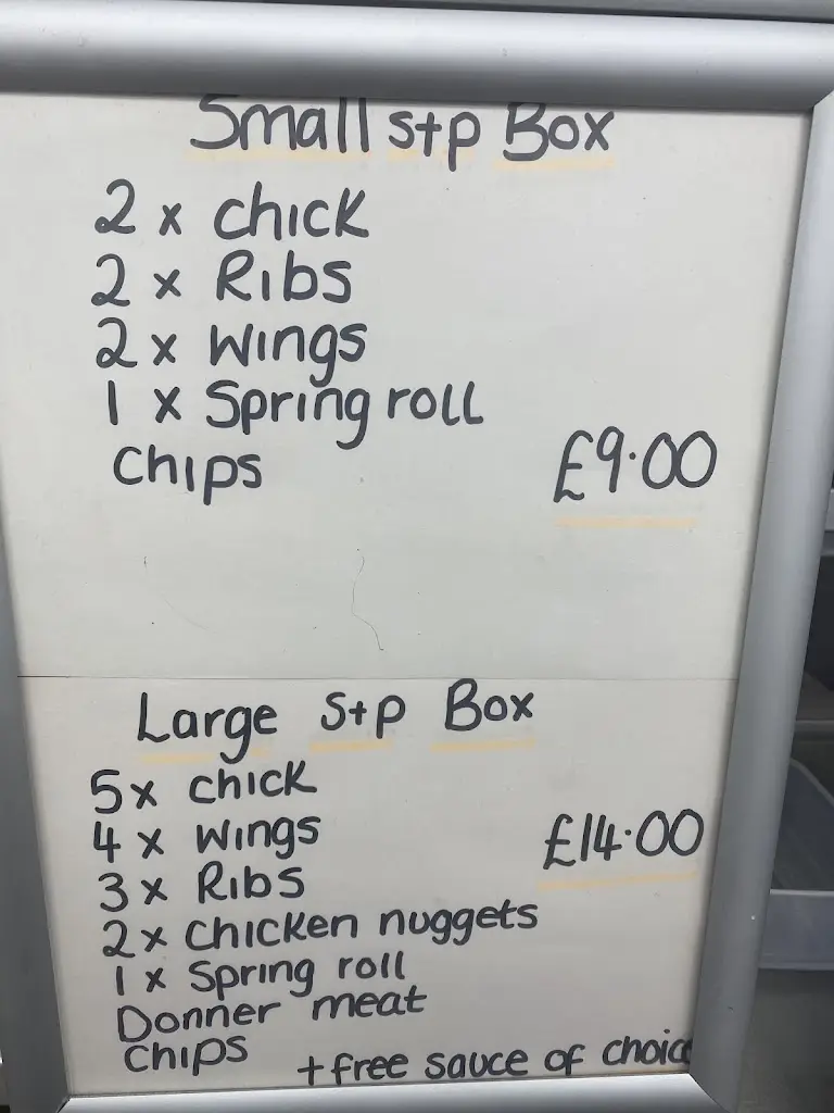 Menu_The Famous Gold Star_Maghull_image_1