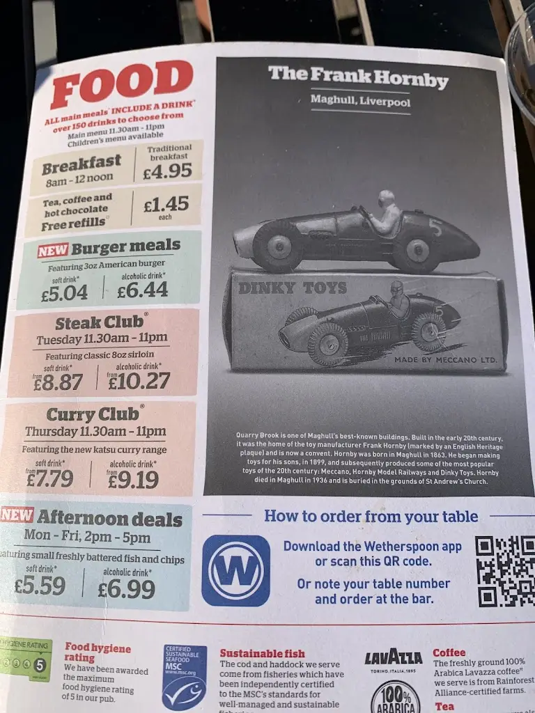 Wayne Gammon_The Frank Hornby - J D Wetherspoon_Maghull_review