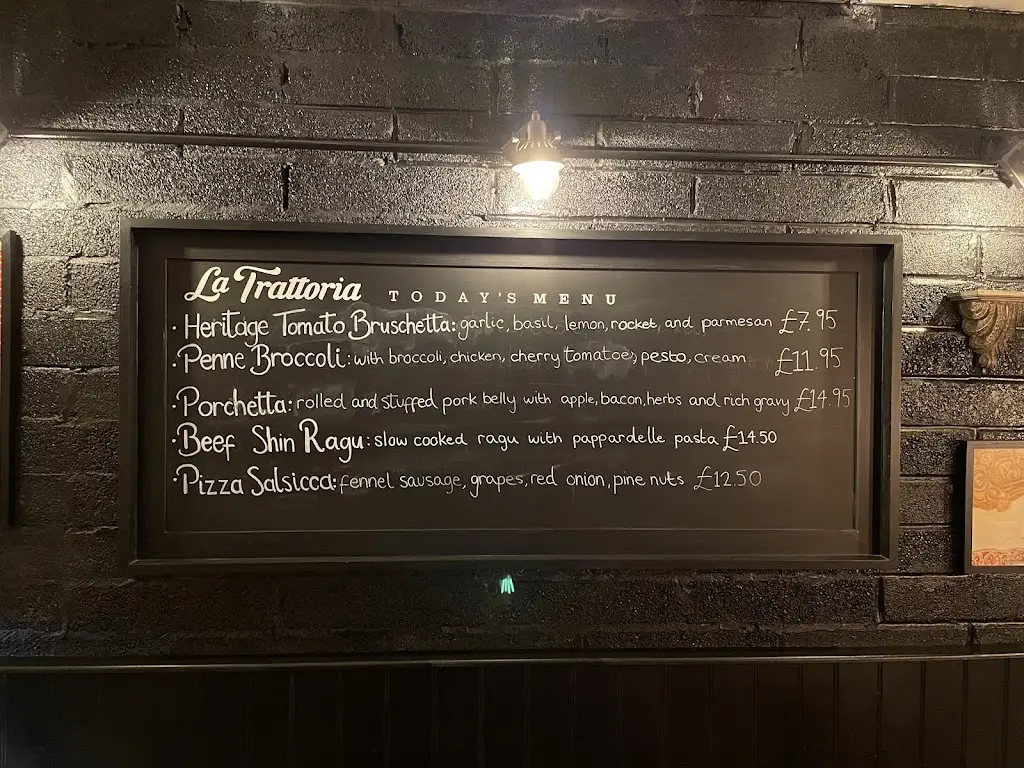 Menu_La Trattoria - Malton_Malton_image_1