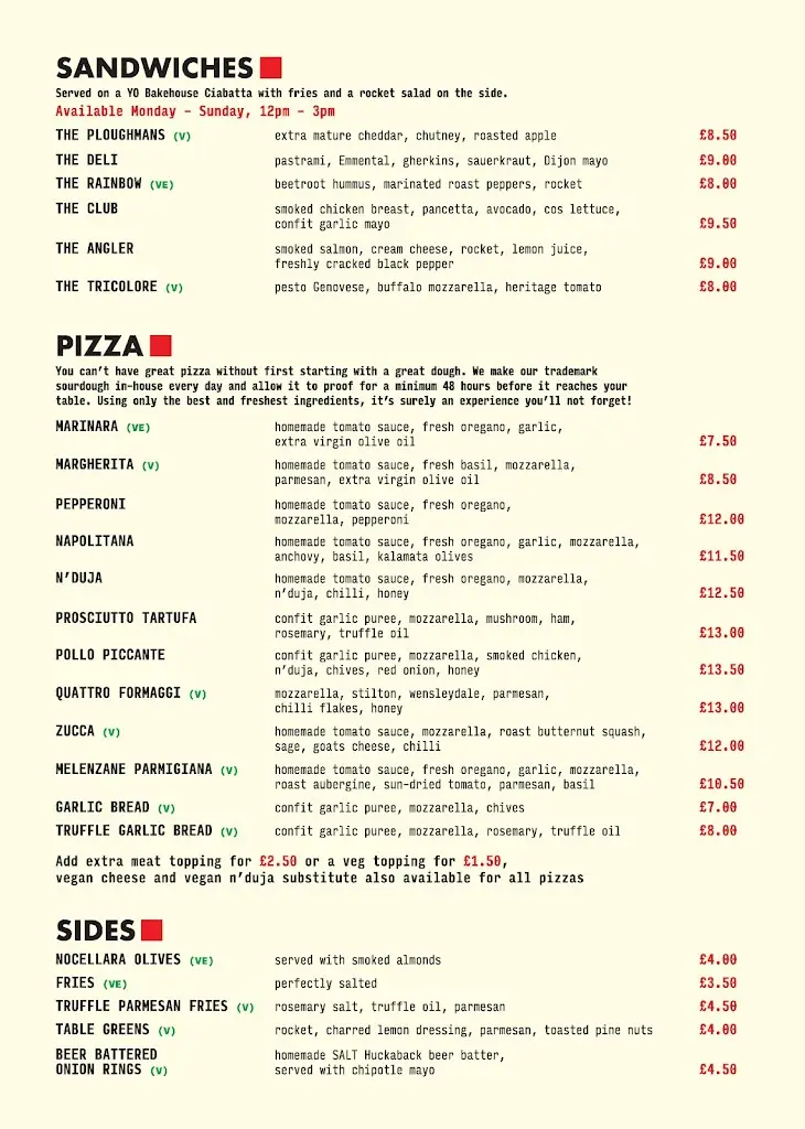 Menu_Pizza on the Square_Malton_immagine_1