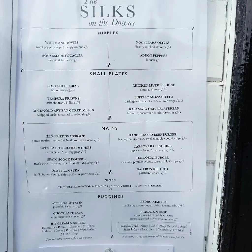 Menu_The Silks_Aldbourne_image_2