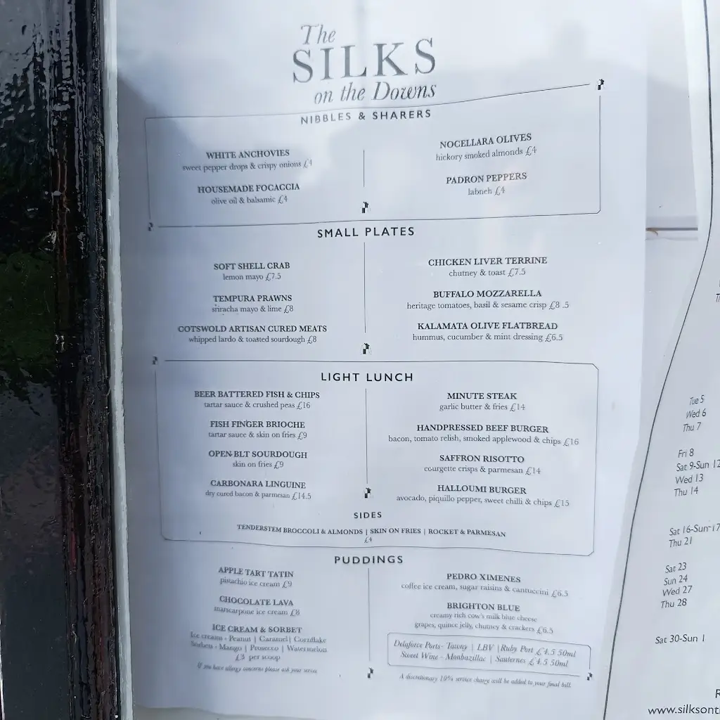 Menu_The Silks_Aldbourne_image_3
