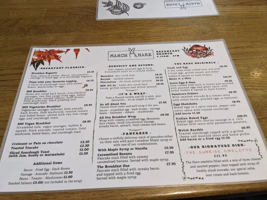 Menu_The March Hare_Market Rasen_image_4