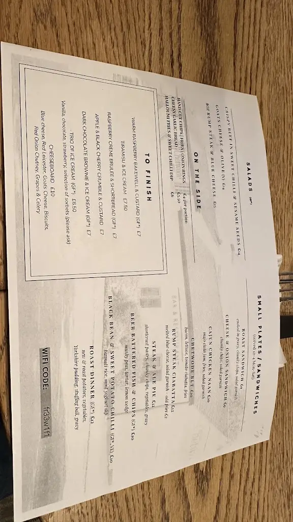 Menu_Chetwode Arms_Market Drayton_image_2