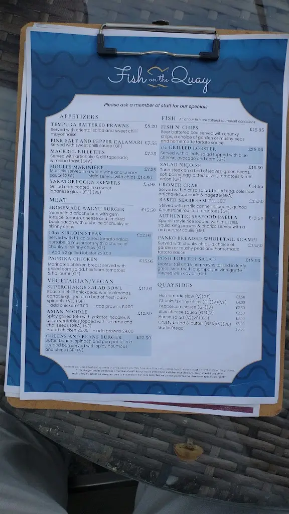 Menu_The Jolly Sailor_Maldon_image_1