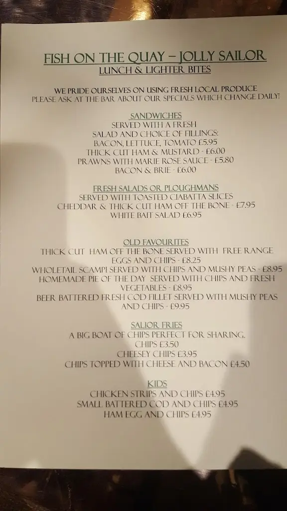 Menu_The Jolly Sailor_Maldon_image_2