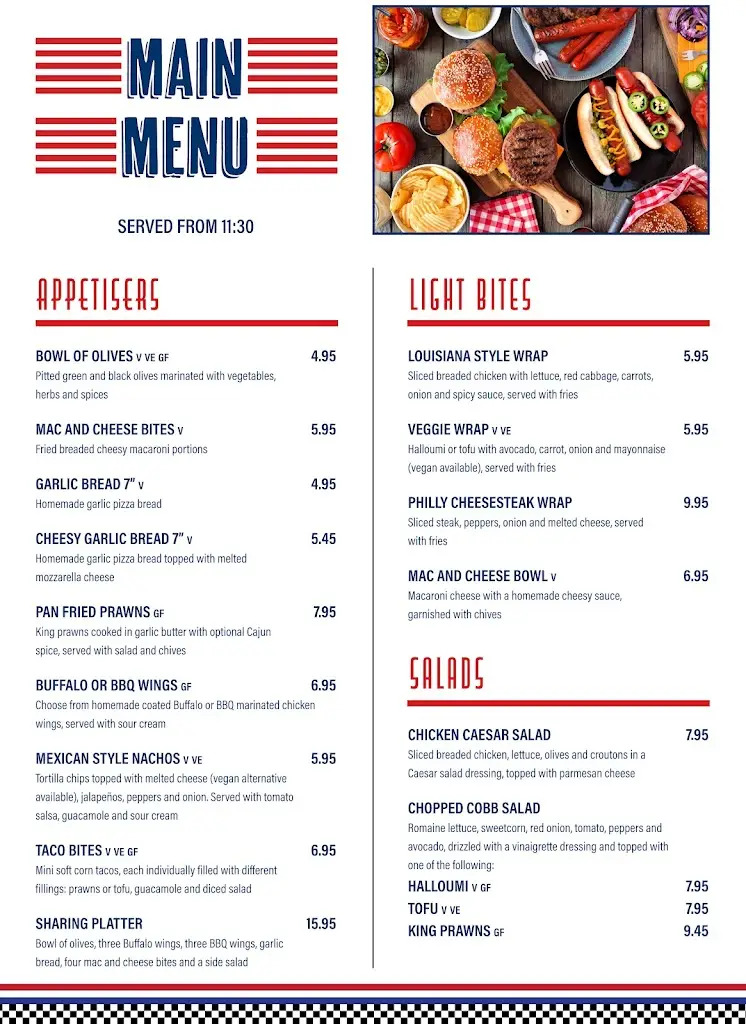 Menu_The Bungalow Diner, Marks Tey_Marks Tey_image_2