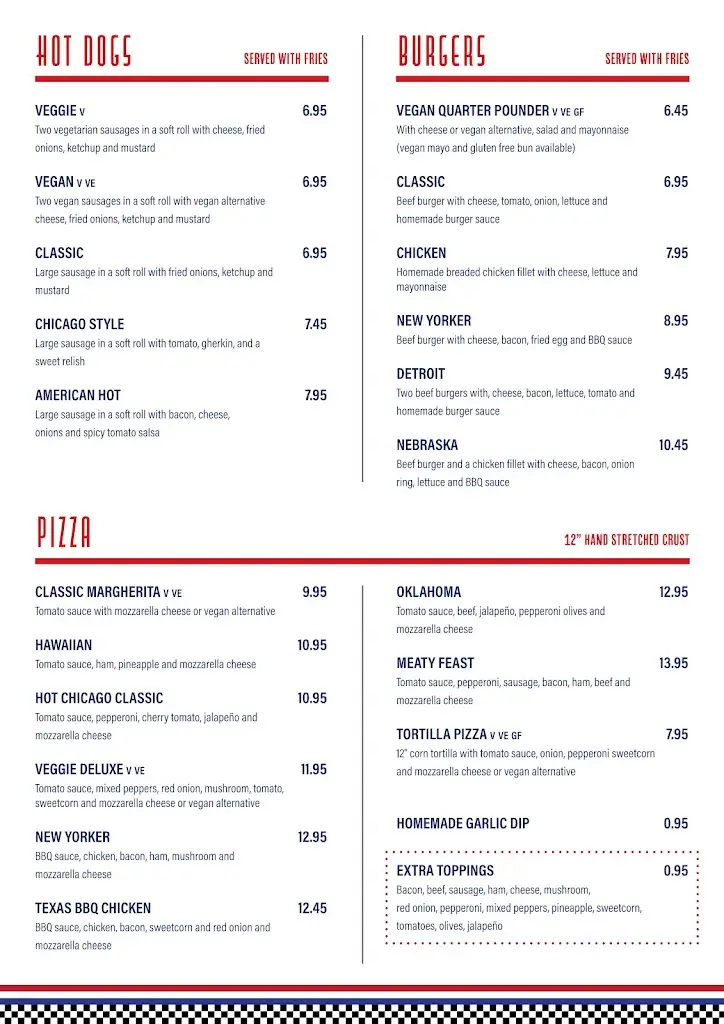 Menu_The Bungalow Diner, Marks Tey_Marks Tey_image_3