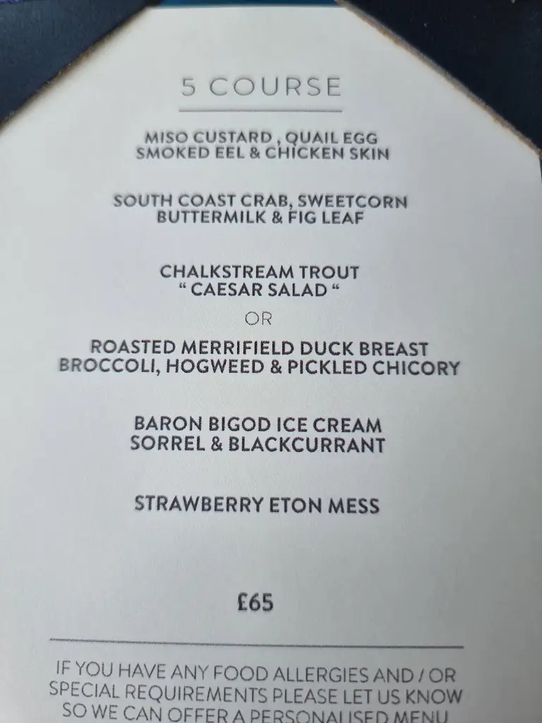 Menu_Prévost @ the Haycock_Barnack_image_3