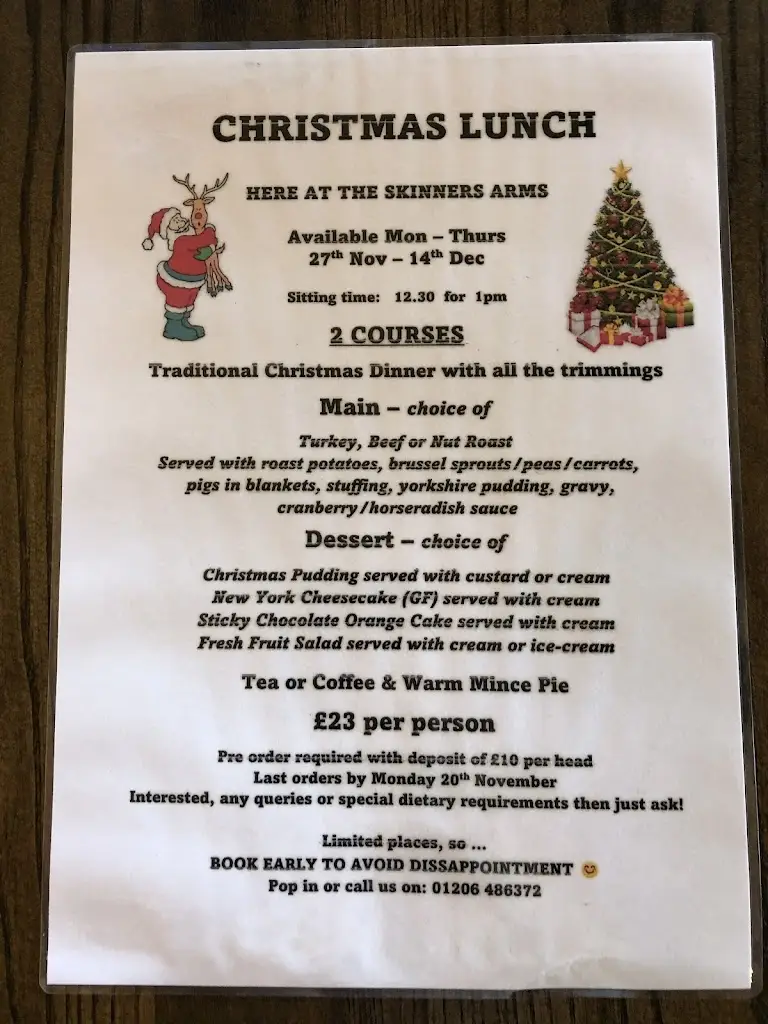 Menu_Skinners Arms_Manningtree_image_3