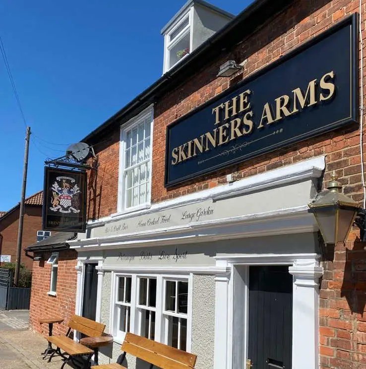 Skinners Arms restaurant in Manningtree