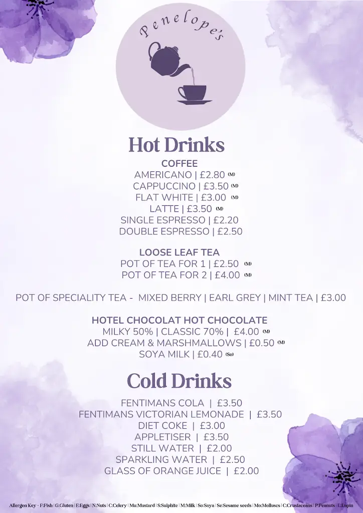 Menu_Penelope’s_Manningtree_immagine_2