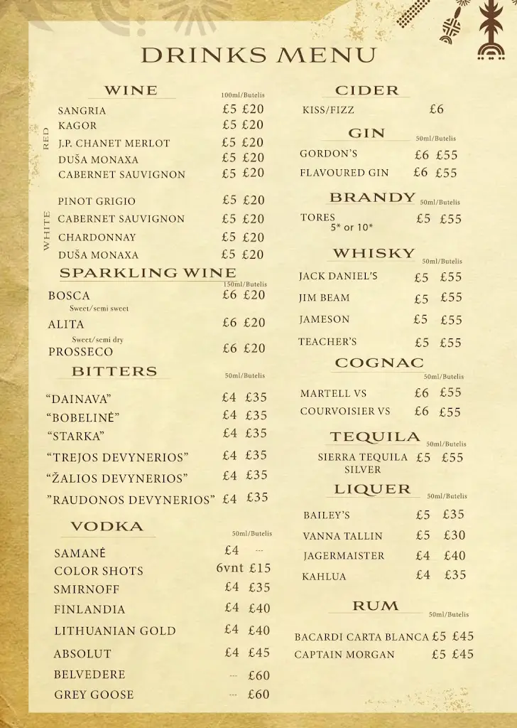 Menu_Kaimas  Lithuanian Restaurant_Barnack_image_1