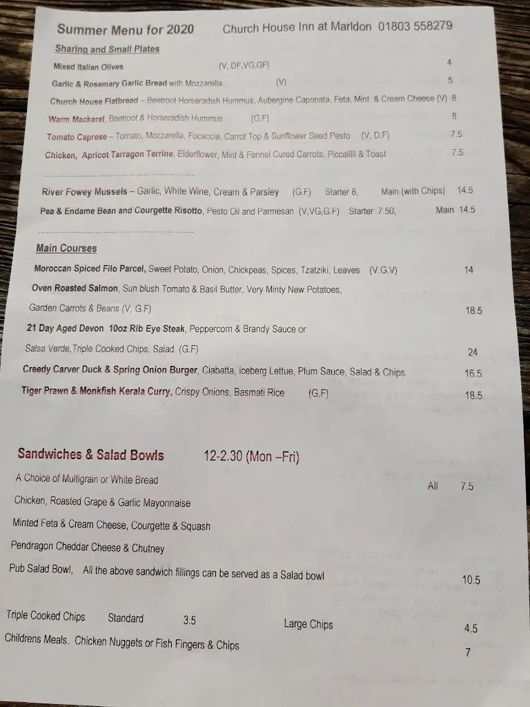 Menu_Church House Inn Marldon_Marldon_image_2