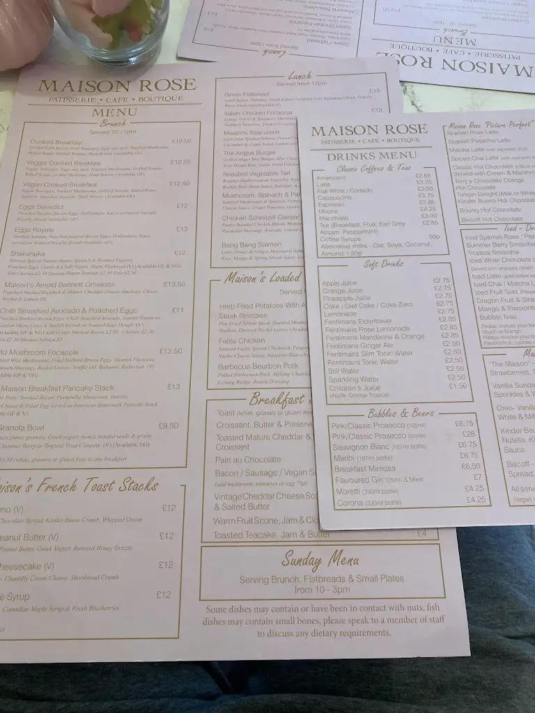 Menu_Maison Rose_Market Bosworth_image_1
