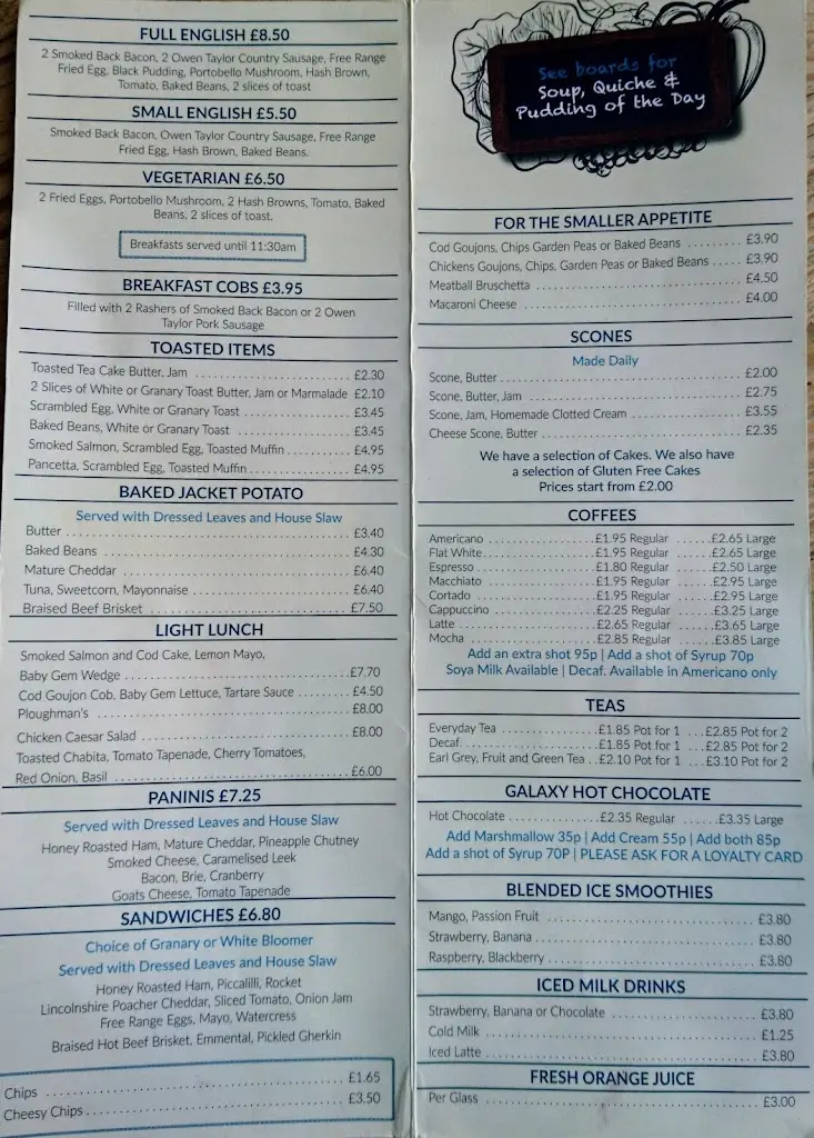 Menu_Sutton Wharf_Market Bosworth_immagine_4