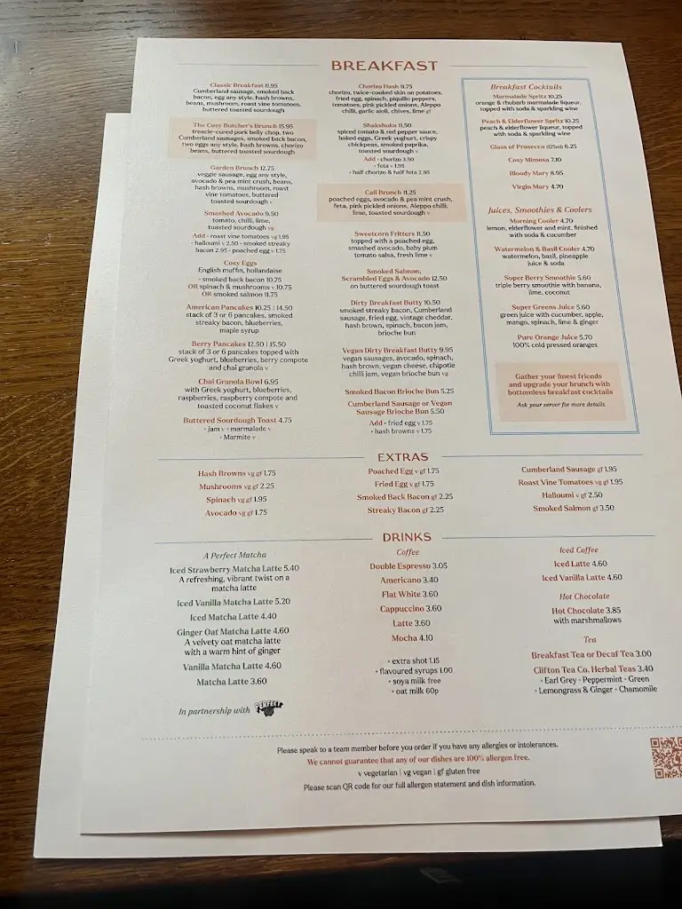 Menu_Cosy Club_Barnack_image_1