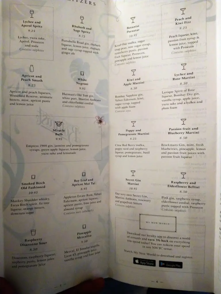 Menu_The Botanist Marlow_Marlow_image_2