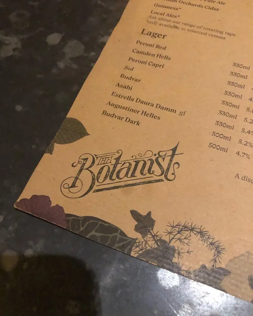 Menu_The Botanist Marlow_Marlow_image_3