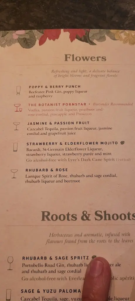 Menu_The Botanist Marlow_Marlow_image_4