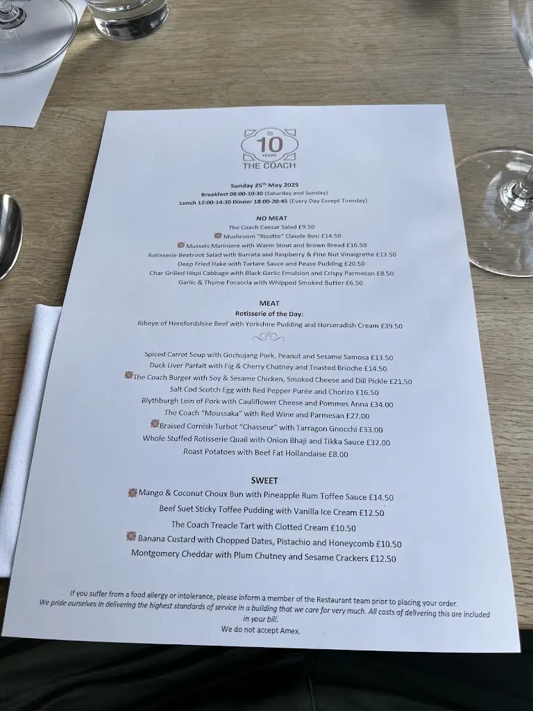 Menu_The Coach_Marlow_image_4