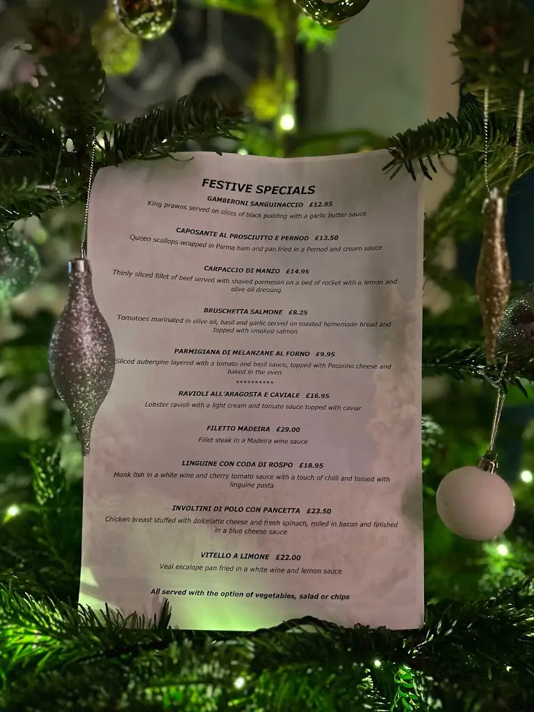 Menu_La Dolce Vita Restaurant Marple_Marple_image_1