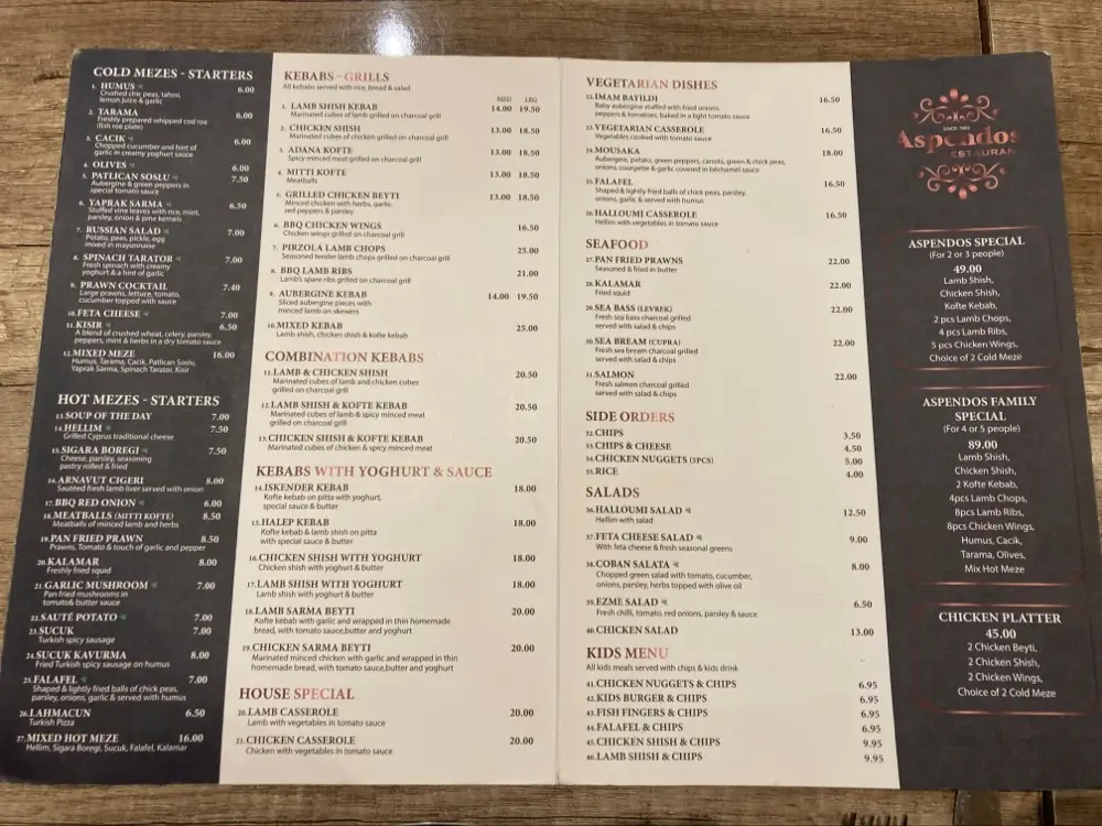 Menu_Aspendos Margate_Margate_image_3