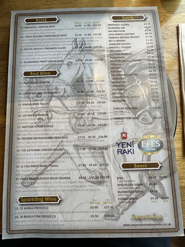 Menu_Aspendos Margate_Margate_image_4