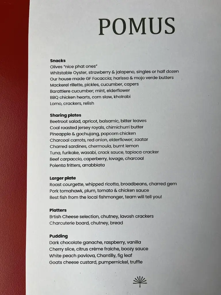 Menu_Pomus Margate_Margate_image_1