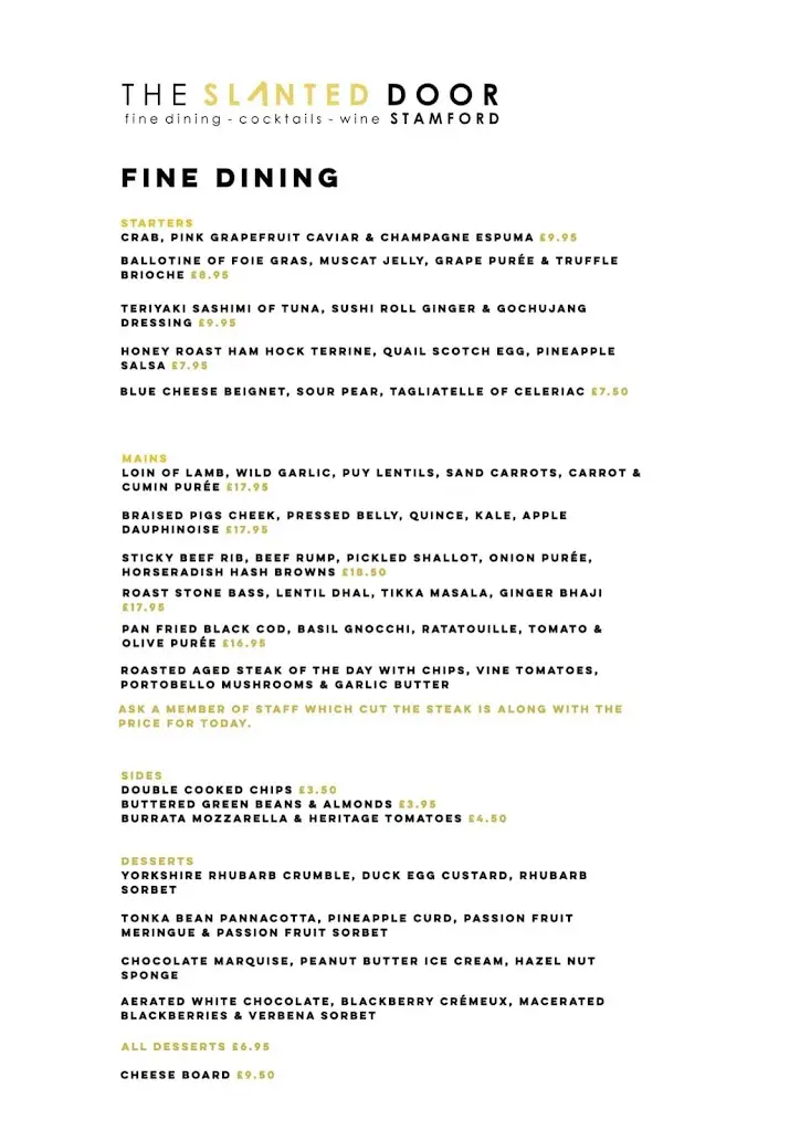 Menu_The Slanted Door Stamford_Barnack_image_3