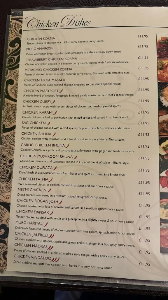 Menu_Maryport Tandoori_Maryport_immagine_3